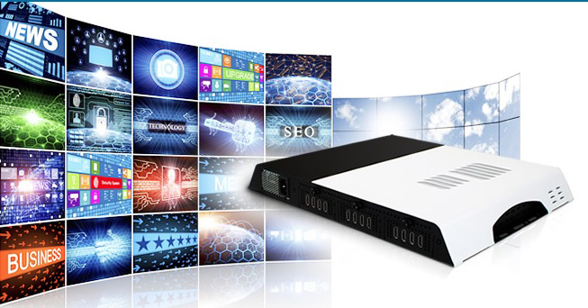 iBase développe un lecteur de signalisation numérique pour le mur vidéo à douze ports