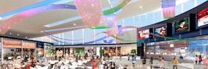 Necsum designs the interactive video art experience for the new shopping center of Torrecárdenas