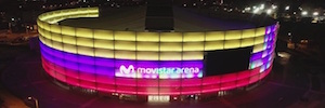The new Movistar Arena Coliseum in Bogotá begins its entertainment activity