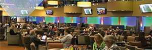 Casino Pechanga incorporates digital signage technology with a complete NEC Display solution