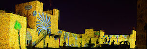 El museo de la  Torre de David recrea la historia Jerusalén con un espectacular mapping de 250.000 ルーメン