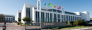 Sony renforce le bureau intelligent au siège portugais de Siemens