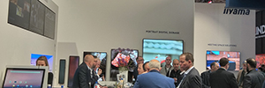 Iiyama bets on the large format in its attendance at ISE