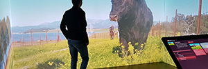 O Museu bullfighting de Madrid recria a vida do touro em uma sala imersiva