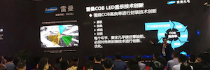Ledman представляет AV-индустрии свои микротонковые экраны COB P0.9 на ISLE 2019
