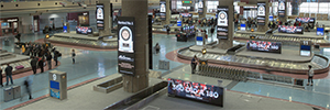 مطار ماكاران يجدد منصته الإعلانية مع NanoLumens