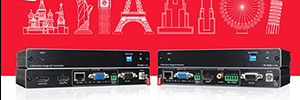 Kramer TP-752T and TP-752R: HDMI 1080p extenders for long distances