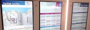 ICON Multimedia starts the first pilot of Deneva Digital Signage in Euskotren