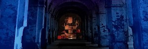 Playmodes Studio performs the immersive AV installation 'Voices of mass creation' in Seville