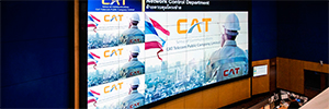 Центр управления Cat Telecom обновляет свою видеостену для достижения большей резкости и разрешения