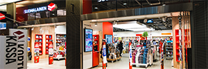 Finland's largest bookstore installs in its stores near 200 Genelec speakers 4000