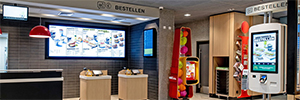 NEC Display screens help establish the 'restaurant of the future' at McDonald's Germany