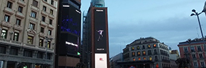 Kramer's electronics ensure the broadcast of content on the iconic screen of Callao