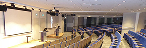 Technion achieves in its auditorium a perfect integration of audio systems