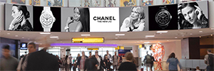 Il terminale 4 del aeropuerto JFK completa su proyecto de digital signage