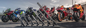 Moto GP在铁三角的解决方案中依靠锦标赛的麦克风