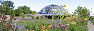 El Jardín botánico de Des Moines actualiza su sistema AV con Kramer