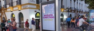 Clear Channel instala e gerencia vinte novas telas digitais em Sevilha