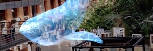 Exterior Plus performs an augmented reality pilot experience at Atocha Station