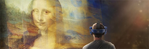 卢浮宫推出首个虚拟现实体验与蒙娜丽莎丽莎