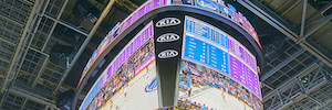 Samsung collabora con i Golden State Warriors per installare il più grande tabellone segnapunti a LED dell'NBA