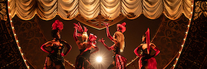 La console di illuminazione ETC EOS si ripete agli spettacoli di Broadway con Moulin Rouge