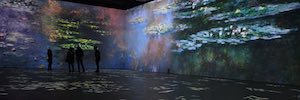 Epson aporta su tecnología de proyección para la exposición ‘Monet, تجربة غامرة’