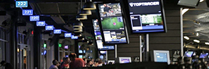 La tecnología de LG cambia las reglas del juego en los centros de Topgolf