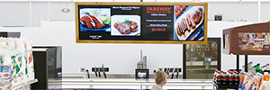 LG-Bildschirme verbessern das Einkaufserlebnis in Fareway