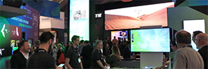 Christie shows at ISE 2020 Active 3D technology applied to your MicroTiles Led