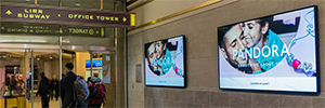 Pearl Media deploys a network of digital signage in the Atlantic Terminal shopping center