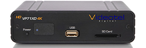 Videotel Digital为其数字标牌播放器VP71 XD增加了4K