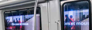 巴塞罗那地铁再次致力于在L1的一段动态广告