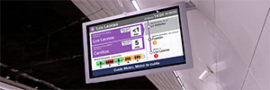 أيقونة الوسائط المتعددة يدمج آمنة&التكنولوجيا في نظام معلومات المسافر
