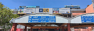 アブセンのLed技術はバンガロールの鉄道駅の近代化に役立ちます