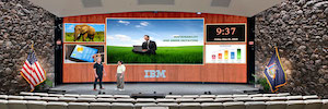 IBM shows the world its research in an innovative Radiance Led video wall