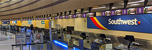 El Aeropuerto de Albany renueva su obsoleta pantalla de cinta por una solución Led de SNA Displays