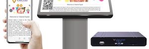 Videotel VP90 QR: berührungslose interaktive Digital Signage in der Post-COVID-19-Ära