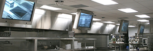 The Mt. San Antonio College bets on Extron to teach his culinary classes