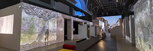 Digital Projection recrea en París la vida de Pompeya y la erupción del Vesubio
