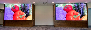 SMC3 installs two Led screens with SNA Displays technology