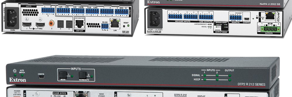 Extron incorpora nuove soluzioni audio per i professionisti AV