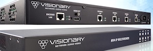 Visionary redefines multi-screen display technology with MV4 IP Multiviewer