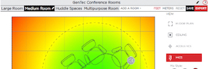 Biamp desarrolla una herramienta online para diseñar salas de conferencias