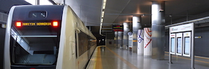 Icon Multimedia porta il suo sistema di informazione per i passeggeri sulla rete Metrovalencia
