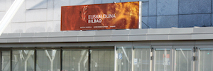 Bilbao's Euskalduna Palace renews its visual image with Ondoan Servicios and Led Dream