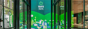 WaFd Bank strengthens its brand image with Planar's videowall solutions
