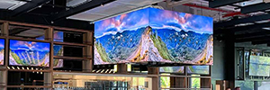 The Titletown center optimizes its digital signage network with SNA Displays
