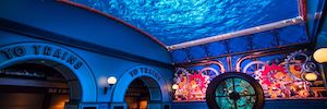 St's Aquarium. Louis allie design visuel immersif et divertissement pour accueillir ses visiteurs