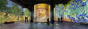 Barco provides projection technology to Infinity des Lumiéres art center